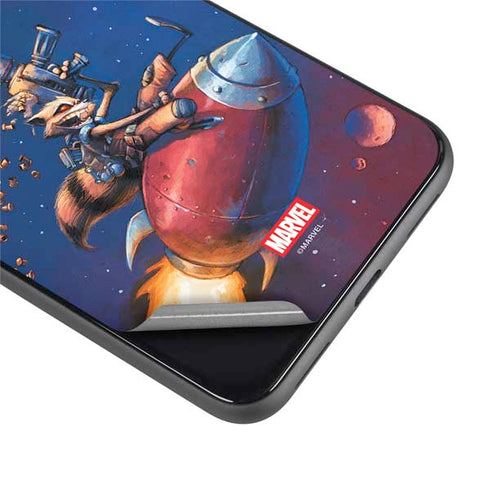 Marvel Rocket Raccoon Rocket Ride Google Pixel 4 XL Skin